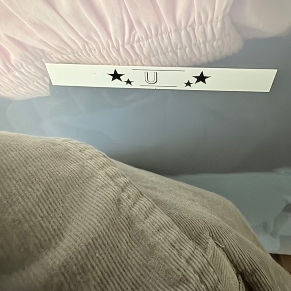 Vuori Corduroy Optimist Pants Shitake Gray Elastic Waist Casual Comfort Mens L - Picture 13 of 13